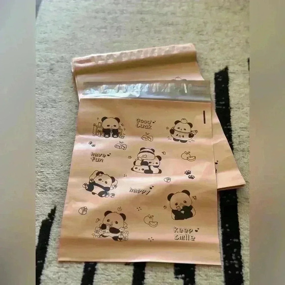 Pink Happy Bear 100PCS *Poly Mailers 9.75x12 Inch. - Picture 2 of 2